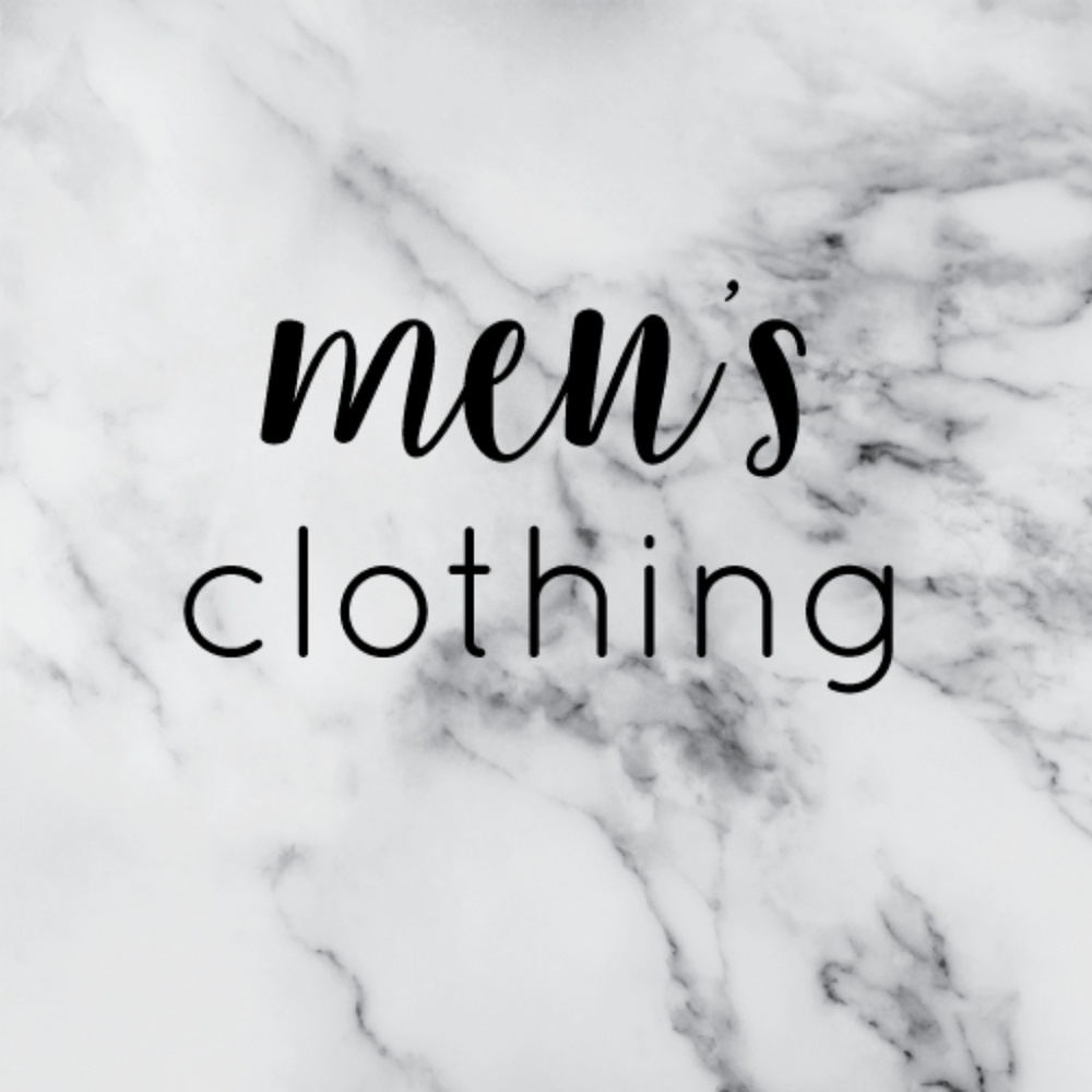 Men's Clothing!